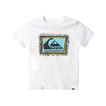 POLERA QUIKSILVER SCRIPT TALK NIÑO