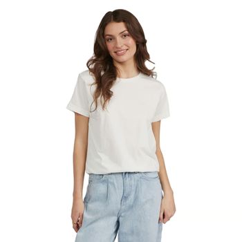 POLERA ROXY LOGO MORNING MUJER