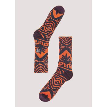 SOCKS PRINT REBEL ORANGE KAYA UNITE