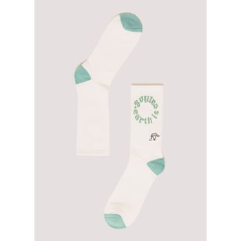 SOCKS BAMBOO EARTH WHITE KAYA UNITE