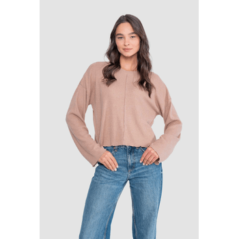 Polera  Rib Lt Terracota Kaya Unite Mujer