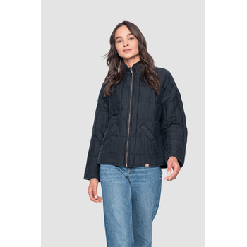 Chaqueta Quilted Black Kaya Unite Mujer