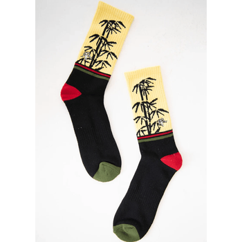 Bamboo Socks Long Bamboo Navy Brown Kaya Unite