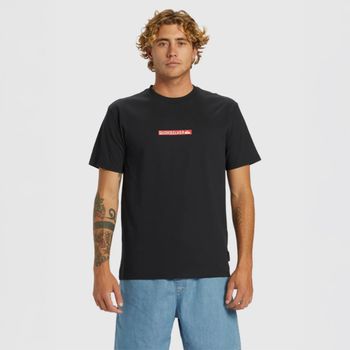 Polera Quiksilver Clicker Logo Dna Hombre